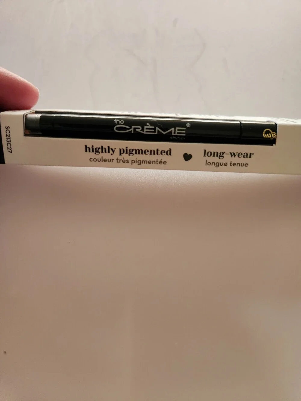 The Creme Shop 3-in-1 Chroma Gel Eyeliner Color Obsidian New